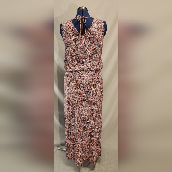 Talbot's Paisley Knit Maxi Dress - Picture 2 of 3